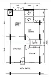 Blk 424 Bedok North Avenue 1 (Bedok), HDB 3 Rooms #544223441